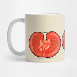 Tomato cartoon illustration Mug